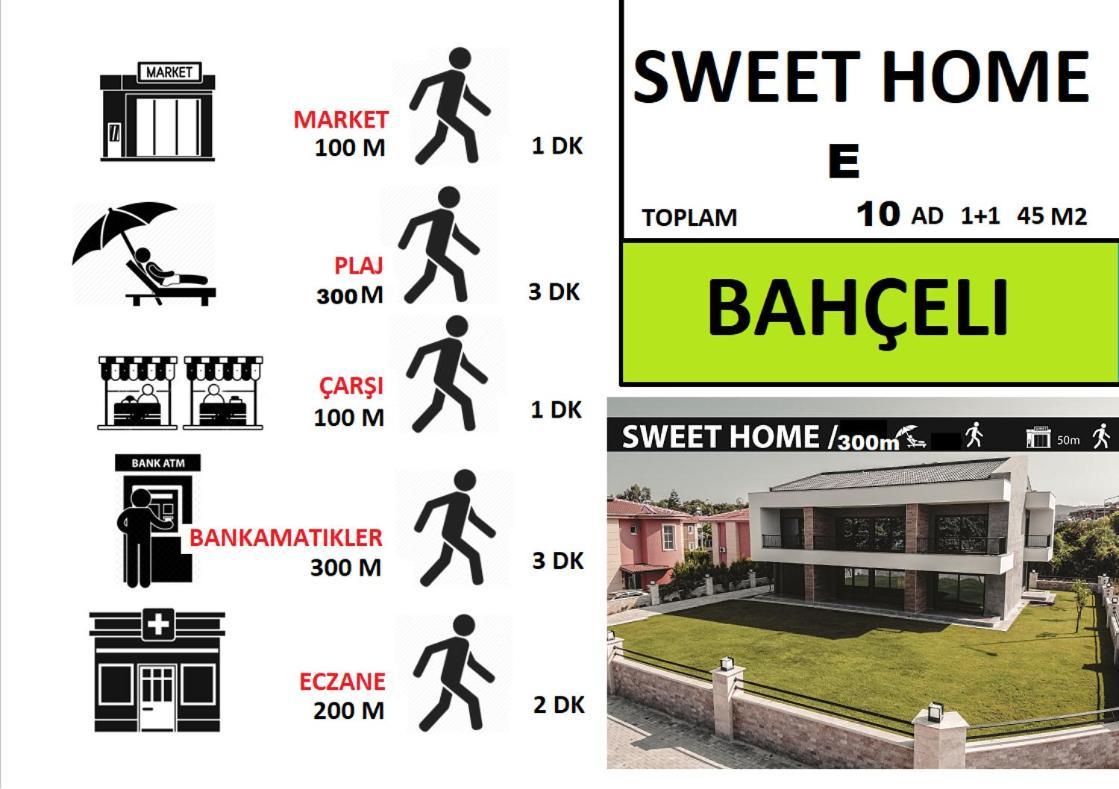 Sweet Home Kemer Apartments المظهر الخارجي الصورة